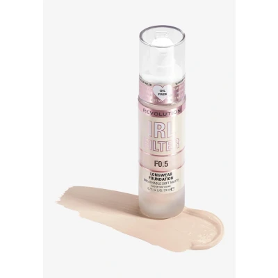 Abbildung von Makeup Revolution IRL Filter Longwear Foundation Foundation, Damen, Größe: 23 ml, F0.5