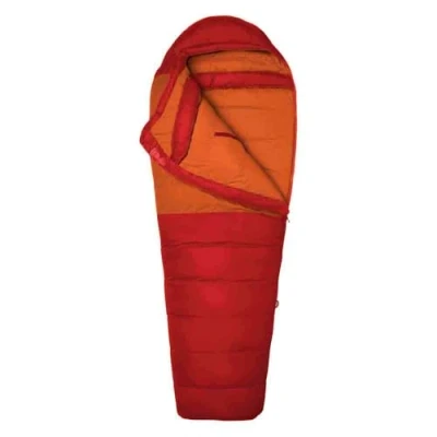 Abbildung von Marmot Lost Coast 40 Short, Mumienschlafsack für Erwachsene, Entendaunen mit über 600er Bauschkraft, leicht und warm, zu packen, 168 cm, geeignet bis 12 C