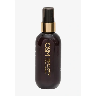 Abbildung von O&amp;M Frizzy Logic feuchtigkeitsspendendes Serum mit Arganöl I Spendet Glanz und schützt gegen Luftfeuchtigkeit Anti Frizz Effekt für seidig weiches Haar Wohltuende &amp; natürliche Haarpflege 100ml