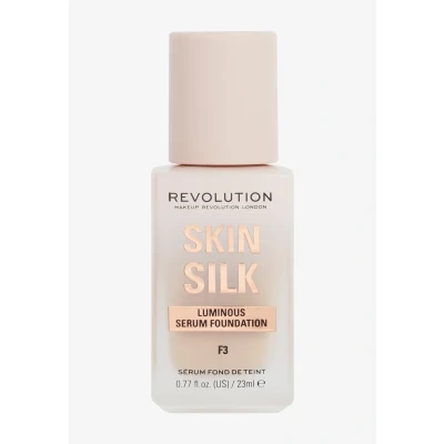 Abbildung von Makeup Revolution SKIN SILK Serum Foundation Foundation, Größe: 23 ml, F3