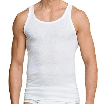 Abbildung von Schiesser 2 PACK Unterhemd/shirt, Herren, Größe: Medium, White