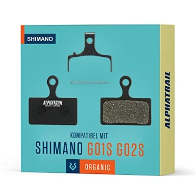 Abbildung von MTB Bremsbeläge für Shimano G01S G01A G02S G03S XT XTR Bremsen I Hochleistungs Resin Langlebig &amp; passgenau E Bikes und Mountainbikes 1 Paar organische Scheibenbremsbeläge
