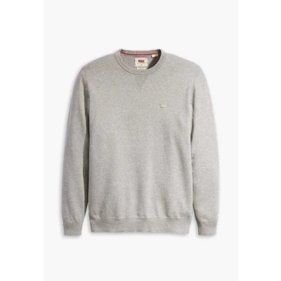 Abbildung von Levi&#039;s Lightweight Strickpullover, Herren, Größe: XS, Mid tone grey heather