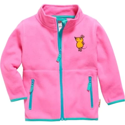 Abbildung von Playshoes Fleece Jacke Unisex Kinder Outdoor Oberteil, pink Die Maus, 152