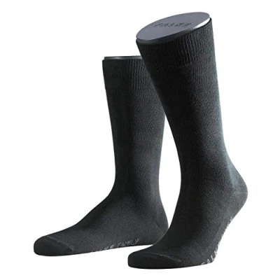 Abbildung von FALKE Herren Family Socken Strümpfe 14645 9er Pack, Sockengröße:39 42;Artikel:14645 3000 black