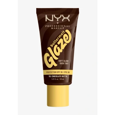 Abbildung von NYX Professional Makeup Buttermelt Glaze Foundation LSF 30 Foundation, Größe: ml, Chocolate butta