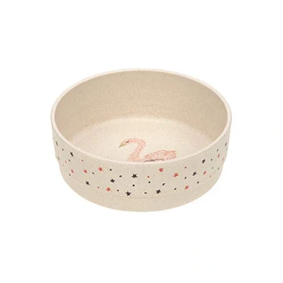 Abbildung von LÄSSIG Kinder Schüssel Schälchen Kindergeschirr ohne Melamin, BPA frei, für Spülmaschine und Mikrowelle/Bowl Little Water Swan