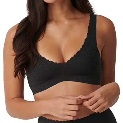 Abbildung von Sloggi FEEL Bralette Bustier, Damen, Größe: Small, Black