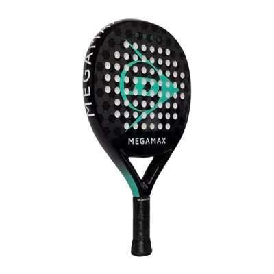 Abbildung von Dunlop Megamax Unisex PadelSchläger, Größe: One Size, Black/grey/light grey/white/green