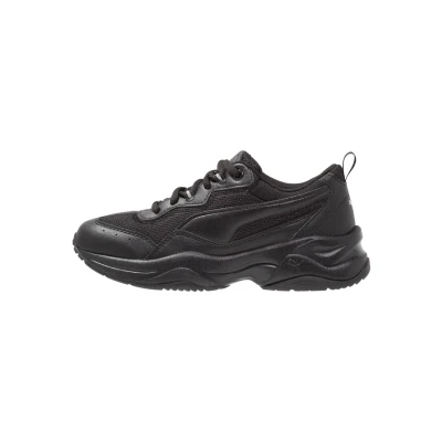 Abbildung von Puma Cilia Sneaker low, Damen, Größe: 38, Black Lederimitat/textil