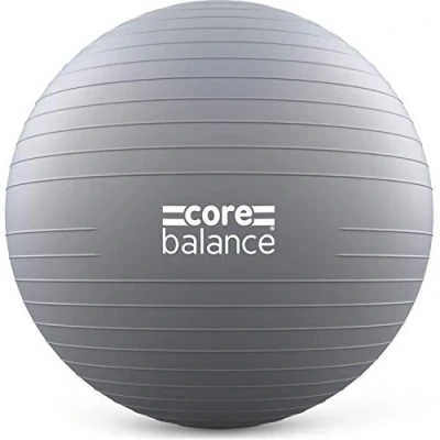 Abbildung von Core Balance, berstsicherer Gymnastikball für Fitness Yoga Schwangerschaft 55cm 65cm 75cm 85cm inkl. Luftpumpe
