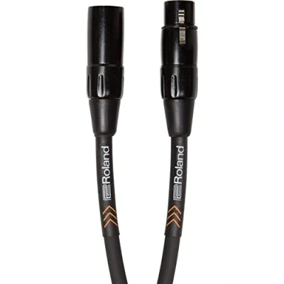Abbildung von Roland Black Serie symmetrisches Mikrofonkabel, Länge: 3m RMC B10