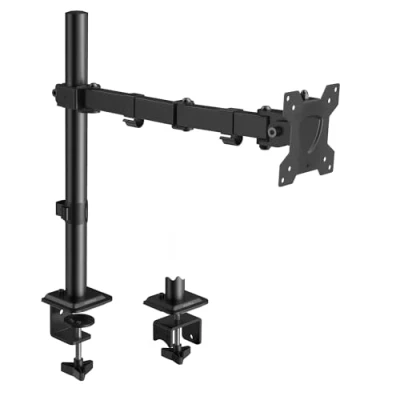 Abbildung von KOORUI Monitor Halterung 1 für 13 27 Zoll, Arm LED LCD Bildschirme, Ergonomisch, Höhenverstellbar, Neigbar, Drehungbar, VESA 75x75/100x100mm