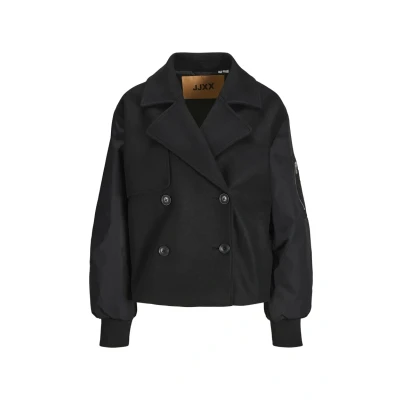 Abbildung von JJXX MIX Biker OTW LN Übergangsjacke, Damen, Größe: Small, Black