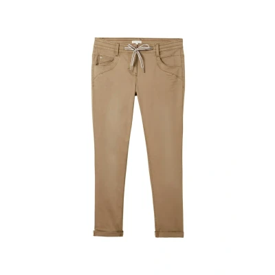 Abbildung von TOM Tailor Stoffhose, Damen, Größe: 34x28, Dark sepia