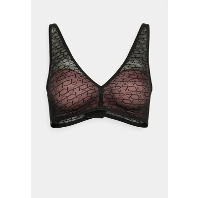 Abbildung von Triumph Signature Sheer Triangel BH, Damen, Größe: 70C, Black
