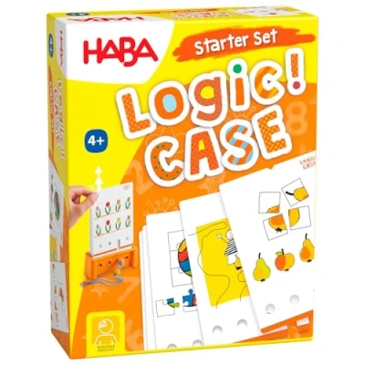 Abbildung von HABA Logic! CASE Starter Set 4+, Logikspiel für Kinder ab 4 Jahren, Reisespiel, 306118