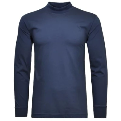 Abbildung von RAGMAN Herren Stehkragenshirt Langarm 3XL, Nachtblau 079