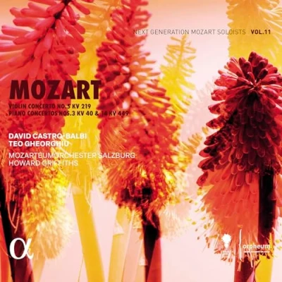 Abbildung von Mozart: Violinkonzert Nr. 5 KV 219, Klavierkonzerte Nos. 3 40 &amp; 14 449