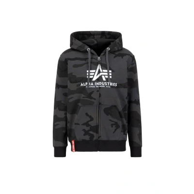 Abbildung von Alpha Industries Basic Zip Hoody Camo Black 3XL