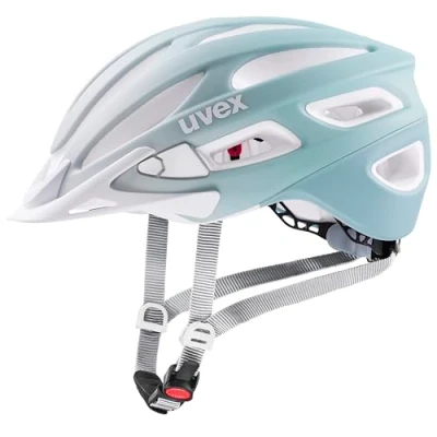 Abbildung von uvex True cc Leichter Allround Helm für Damen individuelle Größenanpassung erweiterbar mit LED Licht Papyrus Peacock matt 52 55 cm