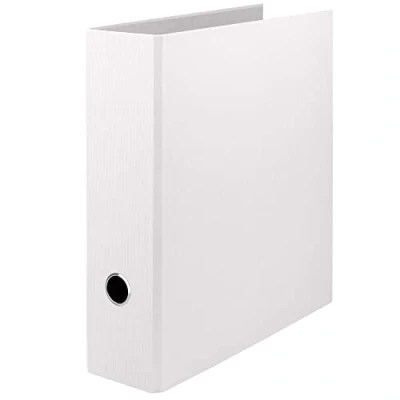 Abbildung von Rössler Papier 1317452090 S.O.H.O. Ordner DIN A4 mit Hebelmechanik, Rückenbreite 85 mm, special edition white, 1 Stück