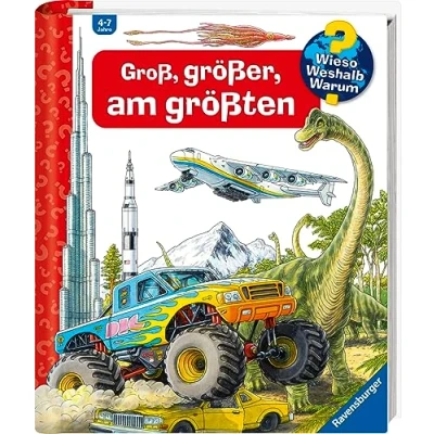 Abbildung von Wieso? Weshalb? Warum?: Groß, größer, am größten (Riesenbuch) (Sonderband)