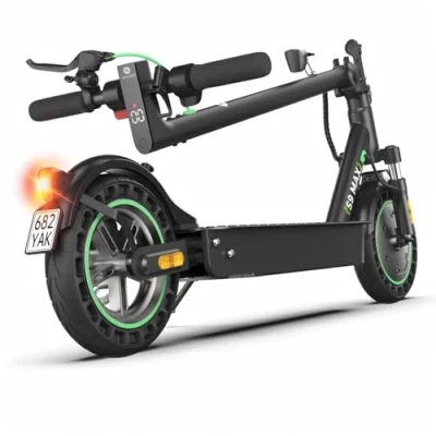 Abbildung von Elektroroller mit Straßenzulassung, E Scooter 10Ah Batterie bis 40KM Reichweite, 10 Zoll Roller USB Ladefunktion, Erwachsene Elektro 120kg und Stoßdämpfung，Ideal für Pendler