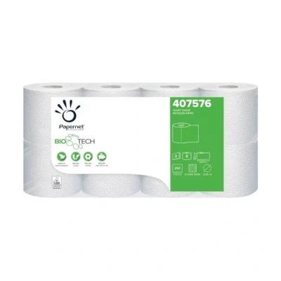 Abbildung von Papernet 407576 Camping Toilettenpapier 2 lagig, Klopapier, für chemietoilette Boot wohnmobil Größe 64 Rollen