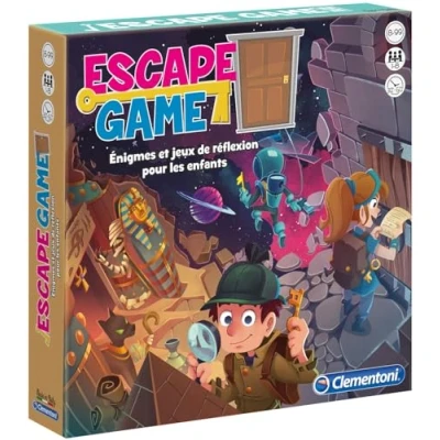 Abbildung von Clementoni Escape Game, 52430, Mehrfarbig Französisch