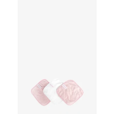 Abbildung von Brushworks Makeup Remover Cloths 3 PACK Gesichtspflegeset, Damen, Größe: One Size, Pink &amp; white