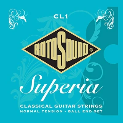 Abbildung von Rotosound Superia Klassische Nylonsaiten, Ball End, Silberumwicklung, Set