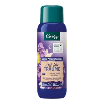 Abbildung von Kneipp Aroma Pflegeschaumbad Zeit für Träume Lavendel Vanille und Abendblume, 1er Pack (1 x 400 ml)
