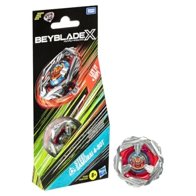 Abbildung von Hasbro Beyblade X Steel Samurai 4 80T Kreisel Booster Pack