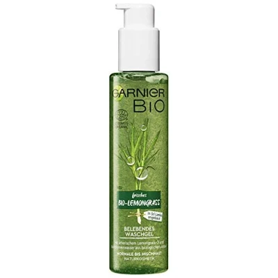Abbildung von Garnier Organic Lemongrass Washing GEL Gesichtsreinigung, Damen, Größe: 150 ml,