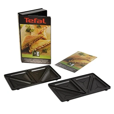 Abbildung von Gaufrier Groupe SEB XA800212 set mit 2 croque schneidplatten + 1 rezeptbuch