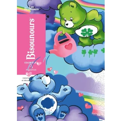 Abbildung von Coloriages mystères Bisounours: Colorie les chiffres et découvre l&#039;image !