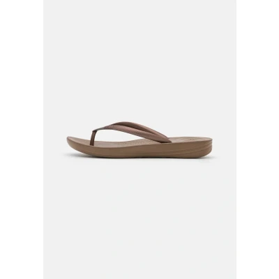 Abbildung von Fitflop Iqushion Ergonomic Badezehentrenner, Damen, Größe: 40, Bronze Schuhe
