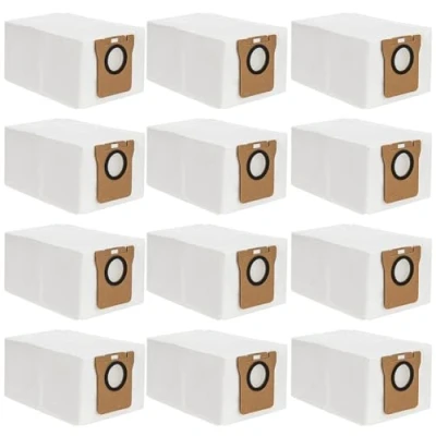 Abbildung von 12 Stück Staubsaugerbeutel für Dreame L10s Ultra / L10 Ultra/L20 Staubbeutel Xiaomi X10+ Ersatzbeutel Filtertüten Ersatz Beutel
