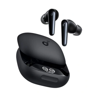 Abbildung von soundcore Liberty 4 Pro von Anker, Kabellose Noise Cancelling Kopfhörer, Earbuds mit 7 Sensoren, ANC in Echtzeit, 2x schneller Laden, Hi Fi Musik Studio Niveau, klare Anrufe 6 Mikros + KI