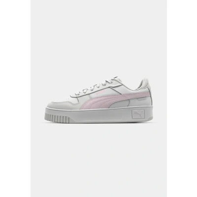 Abbildung von Puma Carina Street Sneaker low, Damen, Größe: 40, White/frosty pink/alpine snow Schuhe