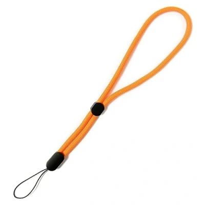 Abbildung von trage.band® Robustes verstellbares kurzes Handgelenk Trageband, orange