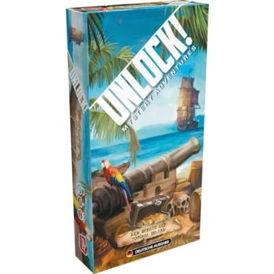 Abbildung von Space Cowboys, Unlock! Der Schatz auf Tonipal Island, Familienspiel, Rätselspiel, 1 6 Spieler, Ab 10+ Jahren, 60+ Minuten, Deutsch