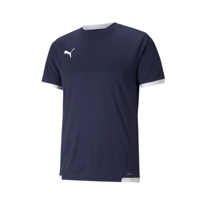 Abbildung von Puma Teamliga Sport Tshirt, Herren, Größe: Small, Blauweiss