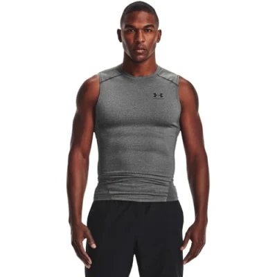 Abbildung von Under Armour UA HG COMP SL HEAT GEAR Top, Herren, Größe: XS, Carbon heather