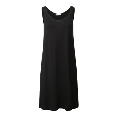Abbildung von Street One MIT Knotendetail Jerseykleid, Damen, Größe: 44, Schwarz