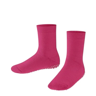 Abbildung von FALKE Unisex Kinder Stoppersocken Catspads K Hp Baumwolle Wolle rutschhemmende Noppen 1 Paar, Lila Fuchsia 8856, 31/34 EU