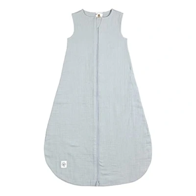 Abbildung von LÄSSIG Baby Sommerschlafsack ohne Ärmel Musselin Baumwolle GOTS zertifiziert/Muslin Sleeping Bag powder blue, 62/68