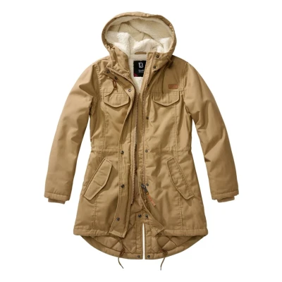 Abbildung von Brandit Marsh LAKE Parka, Damen, Größe: Large, Camel