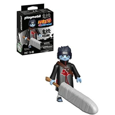 Abbildung von PLAYMOBIL Naruto Shippuden 71117 Kisame mit Samehada Schwert und Tragegurt, kreativer Spielspaß für Animefans tollen Details authentischen Extras, 10 teilig, ab 5 Jahren